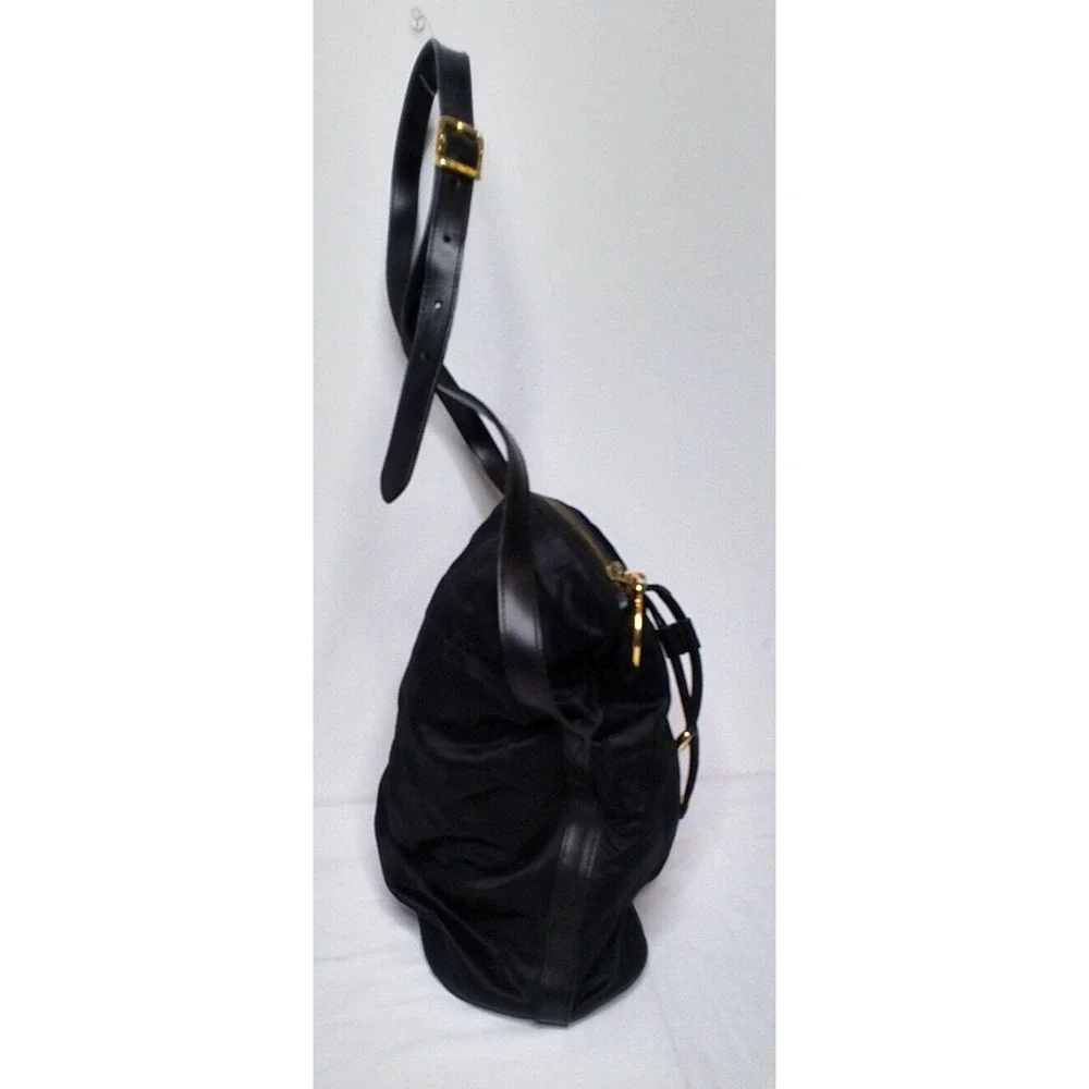 Paloma Picasso Women's Bucket Bag Black w/ Original Dust Bag #W2859